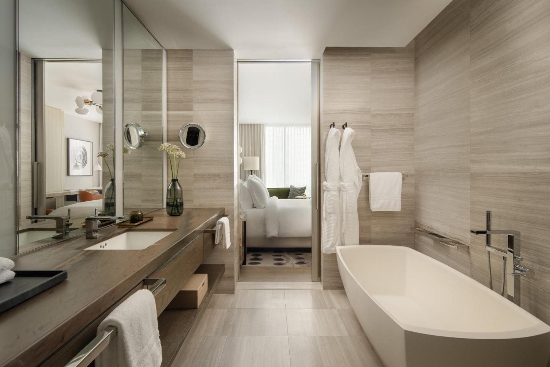 Habitación Premier Yorkville con cama extragrande