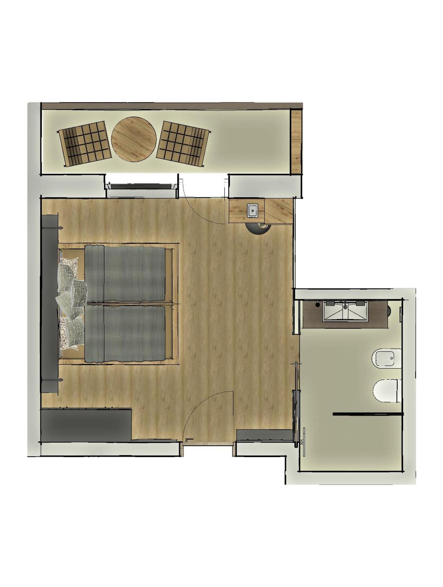Deluxe Double Room Balcony