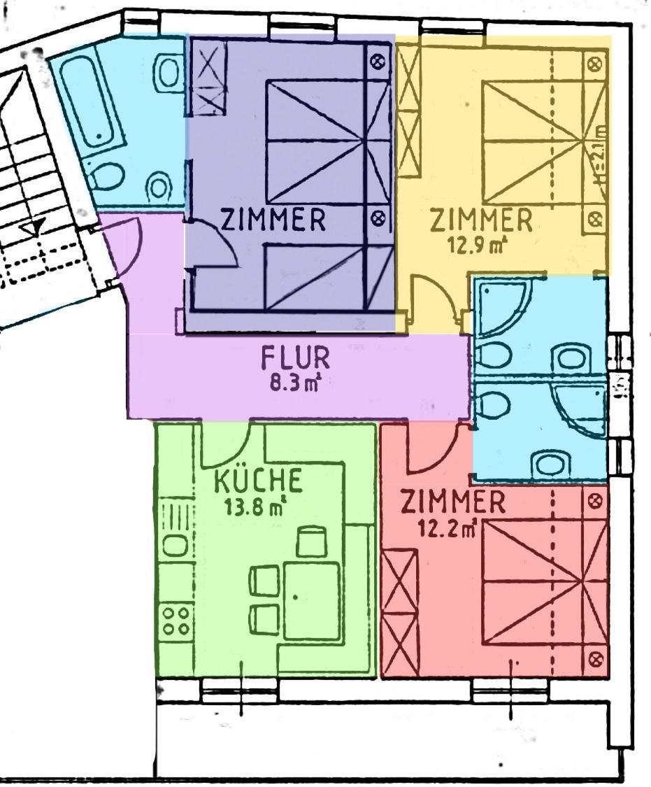 Three-Bedroom Apartment