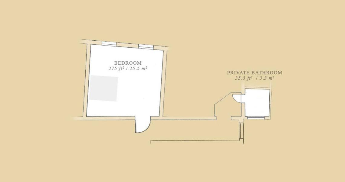 Double or Twin Room Private External Bathroom