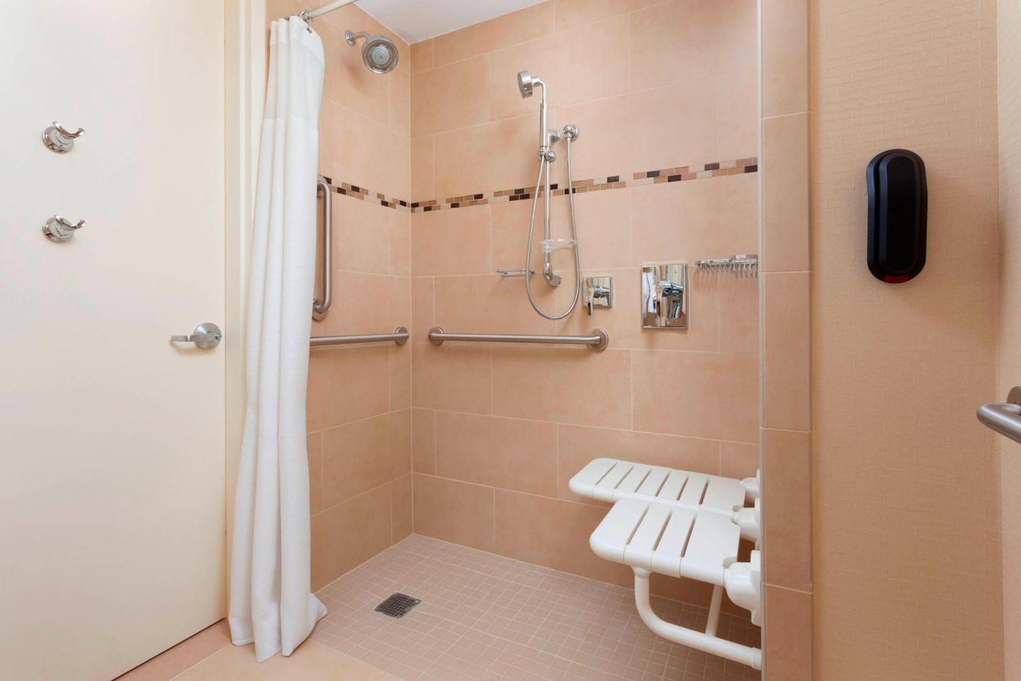 One-Bedroom King Suite Roll Shower Transfer Shower Sofa Bed Mobility Access or Hearing Accessible