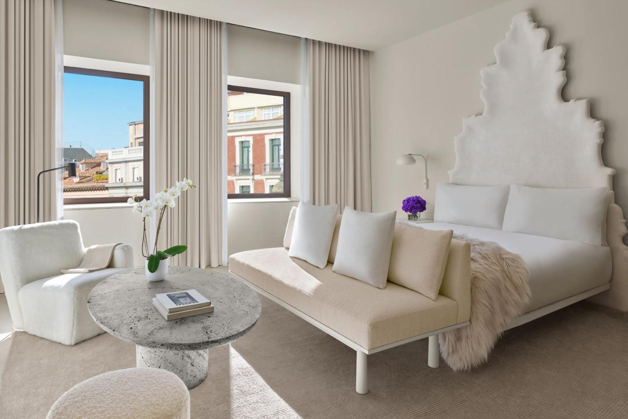 Suíte Loft de Canto de 1 Quarto com Vista da Cidade