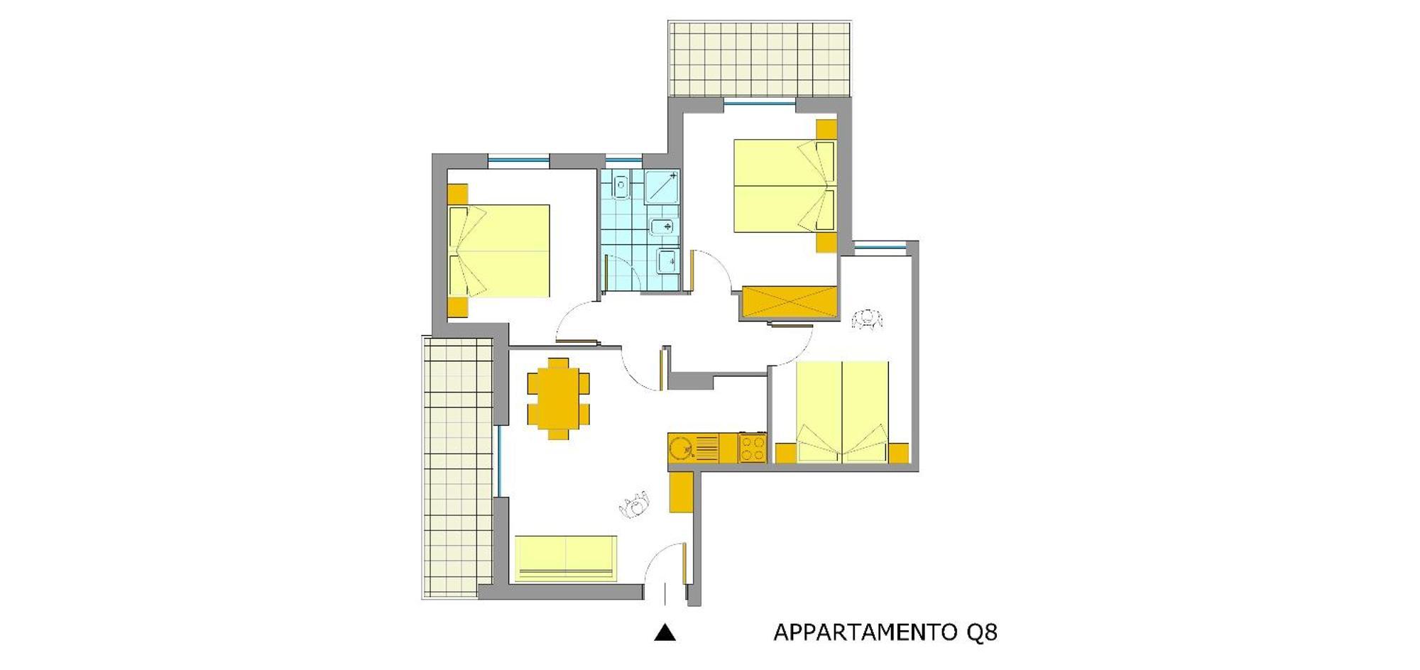 Standard Three-Bedroom Apartment,1652748078:JPEG