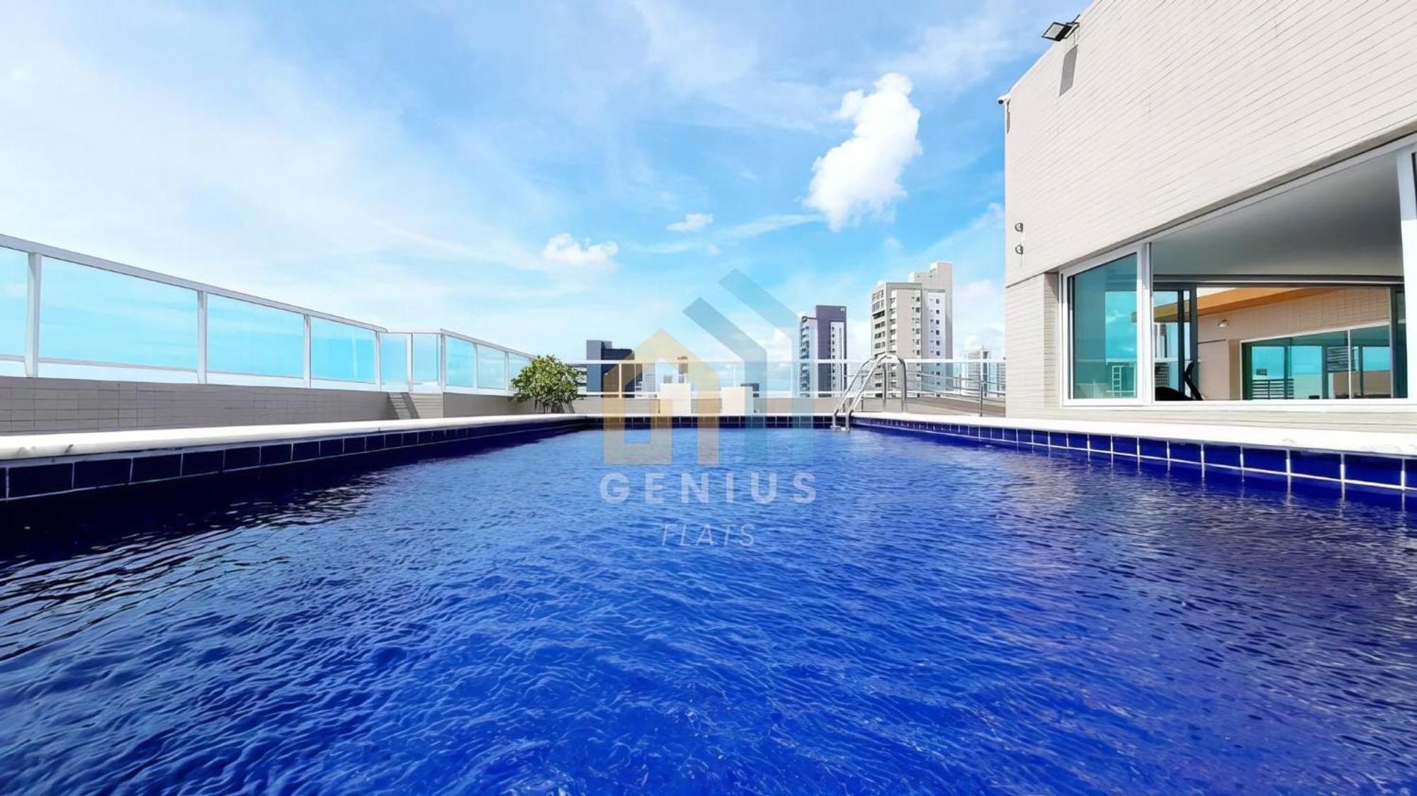 Apartamento de 2 Quartos com Vista da Cidade