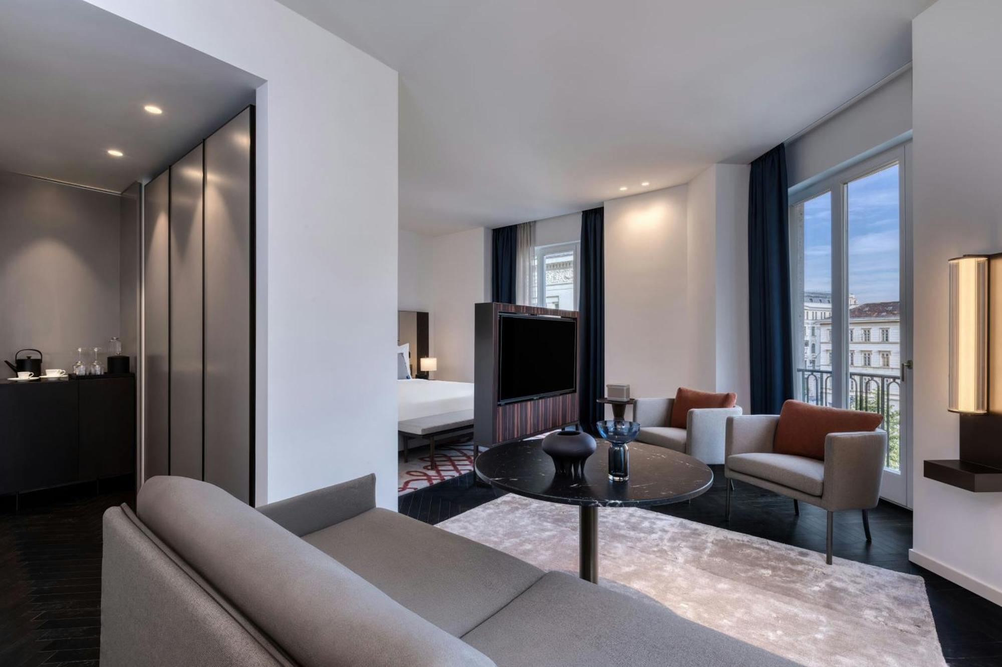 Suite Estudio Contemporánea de 1 dormitorio - 1 cama extragrande