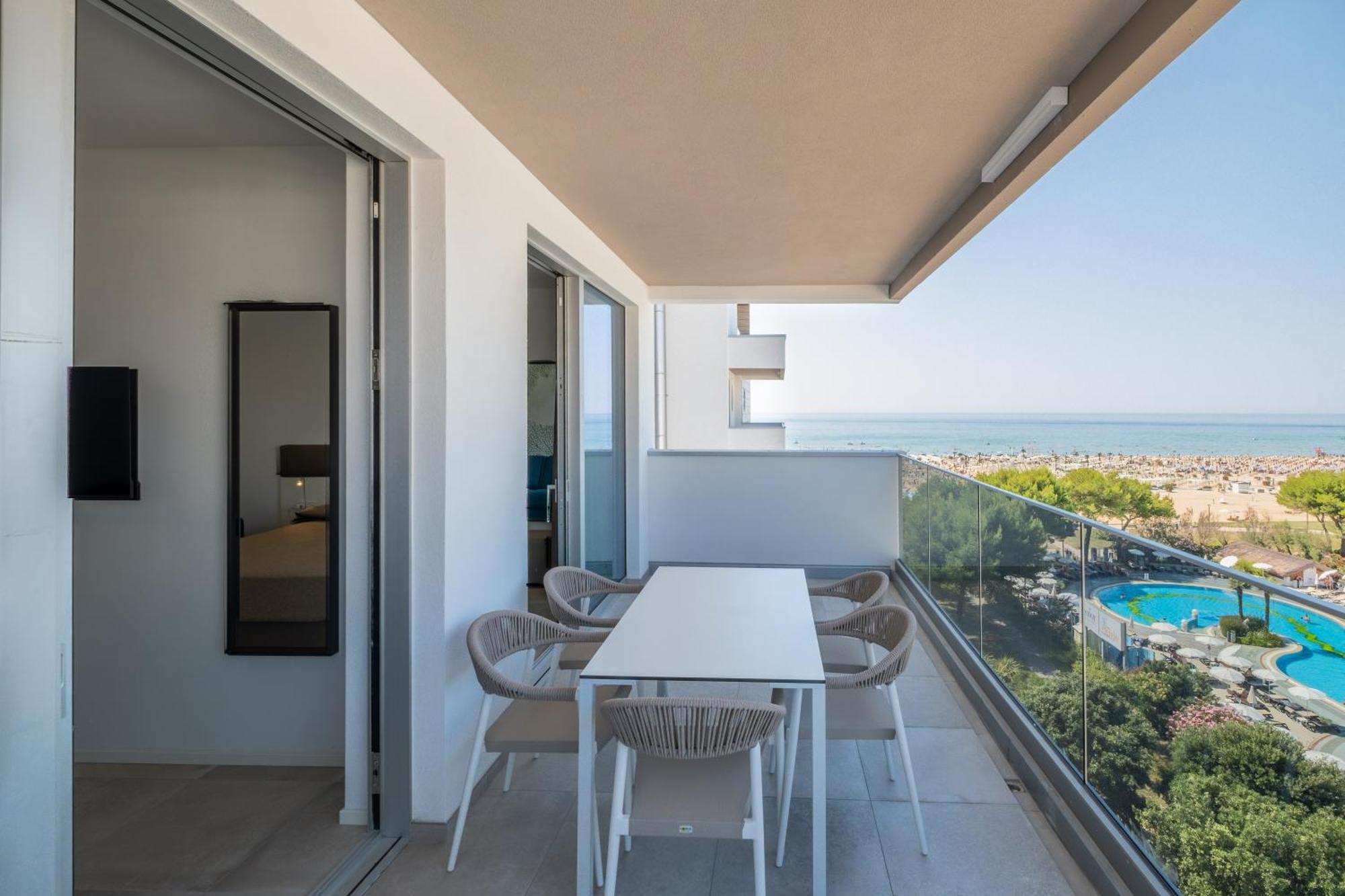 Superior One-Bedroom Apartment Balcony