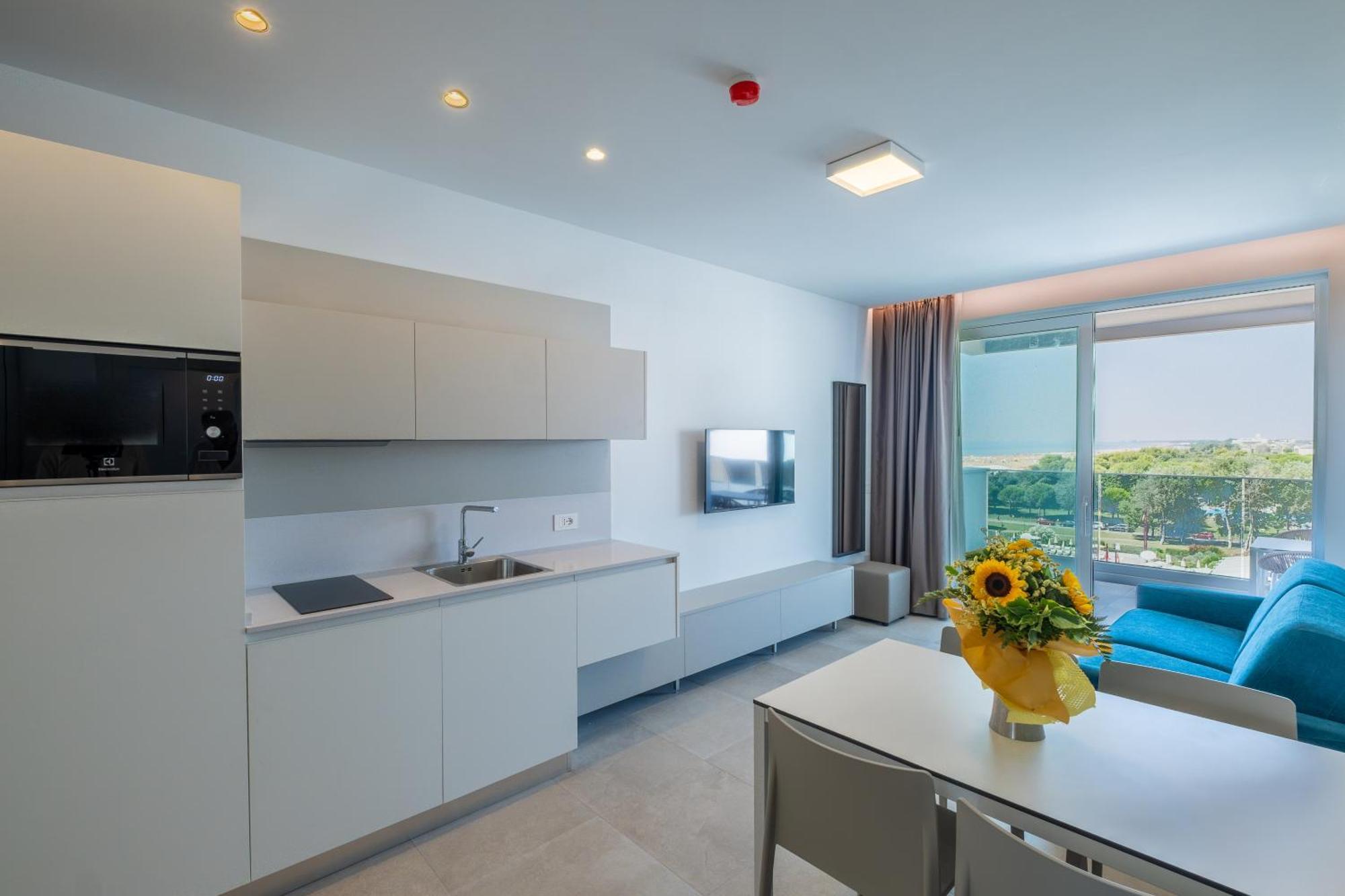 Superior One-Bedroom Apartment Balcony