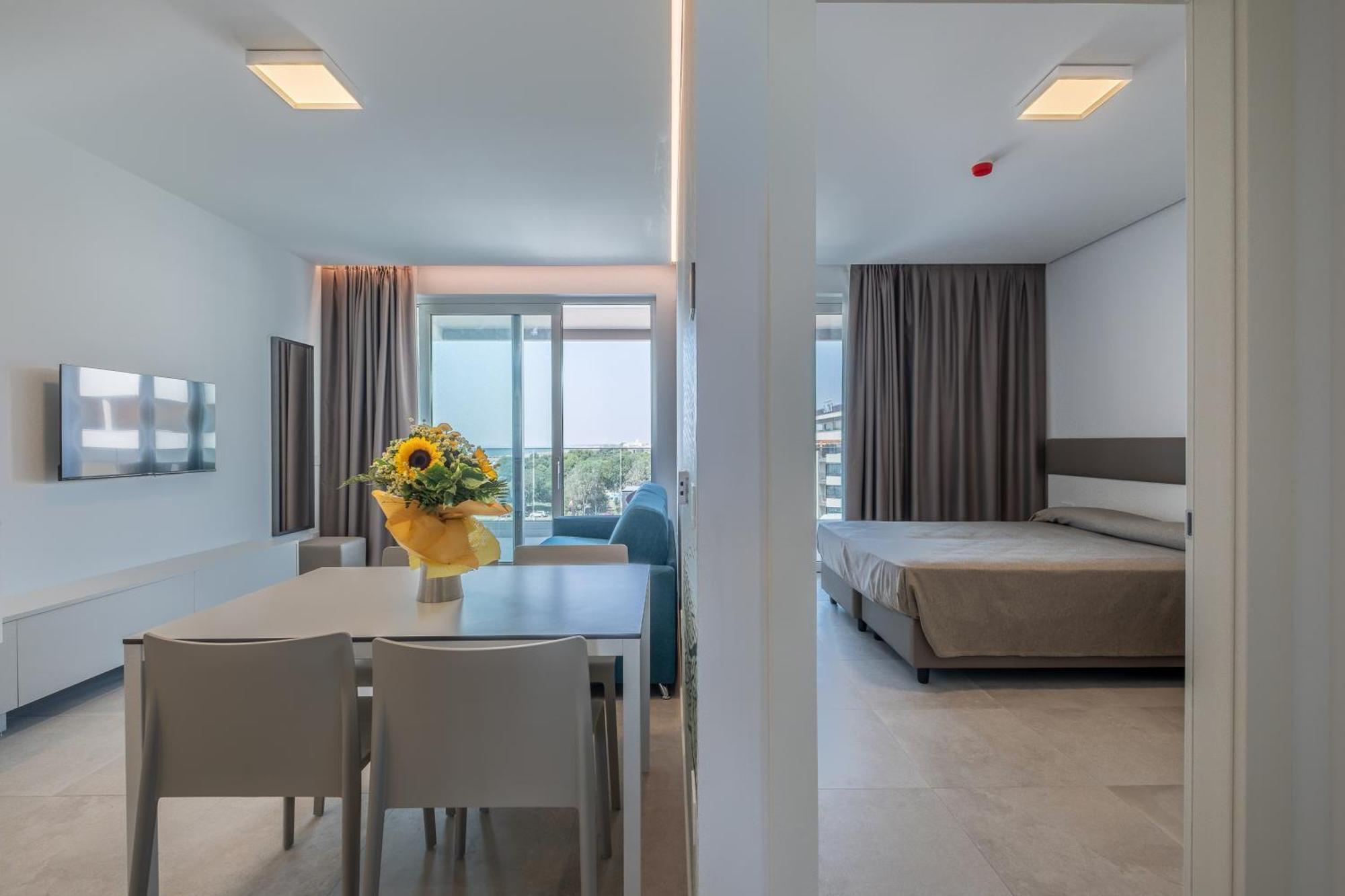 Superior One-Bedroom Apartment Balcony