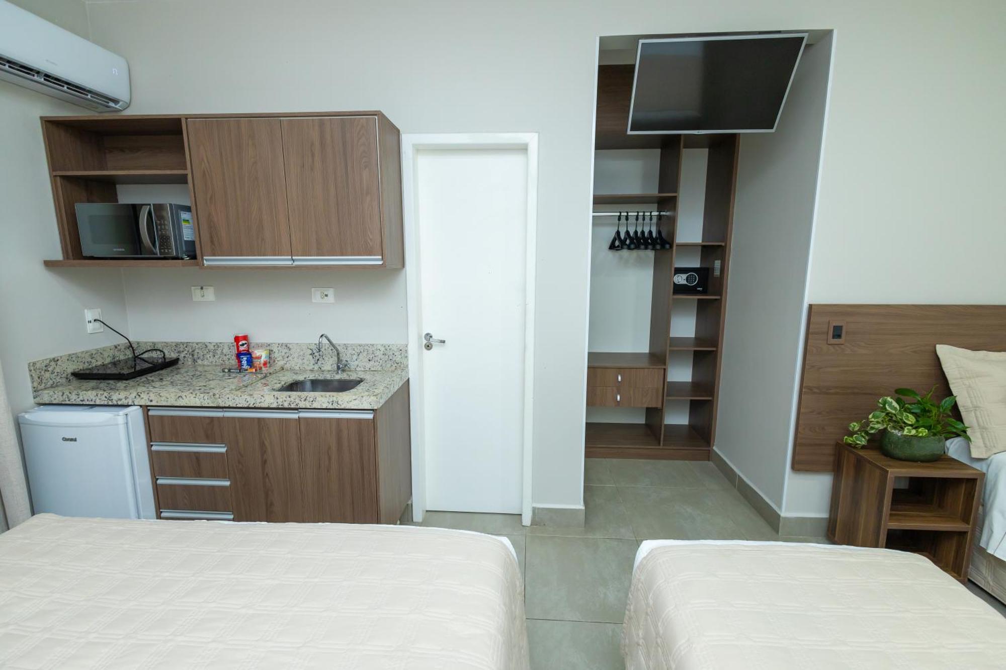 Standard Quadruple Room 1 Double Bed 2 Single Beds
