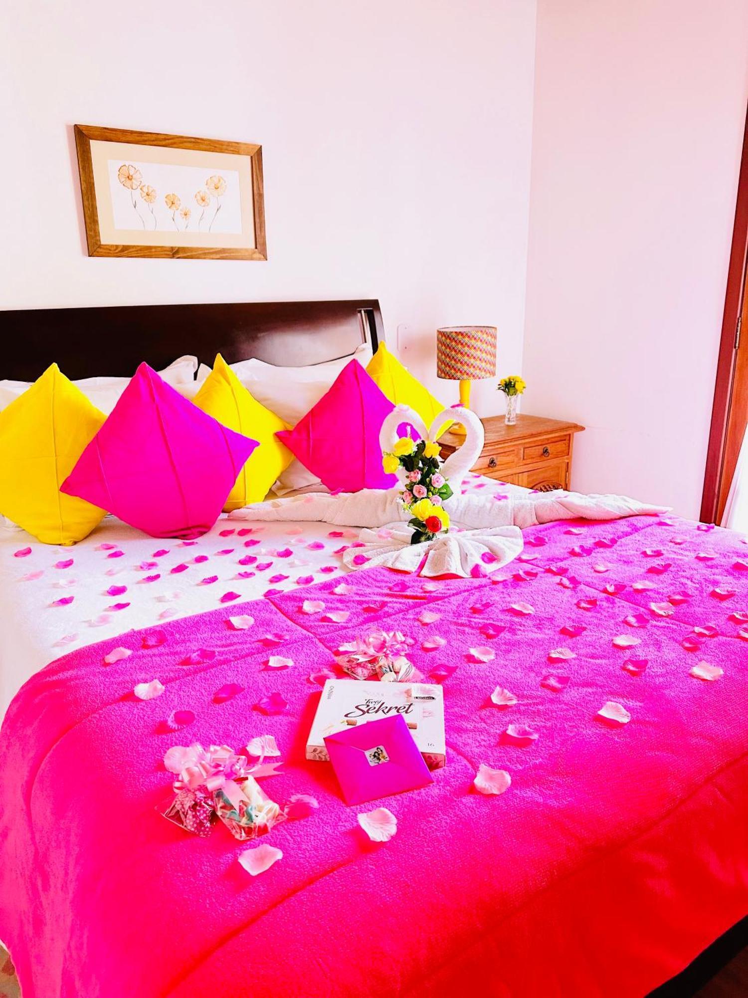 Quarto Duplo com Vista do Jardim