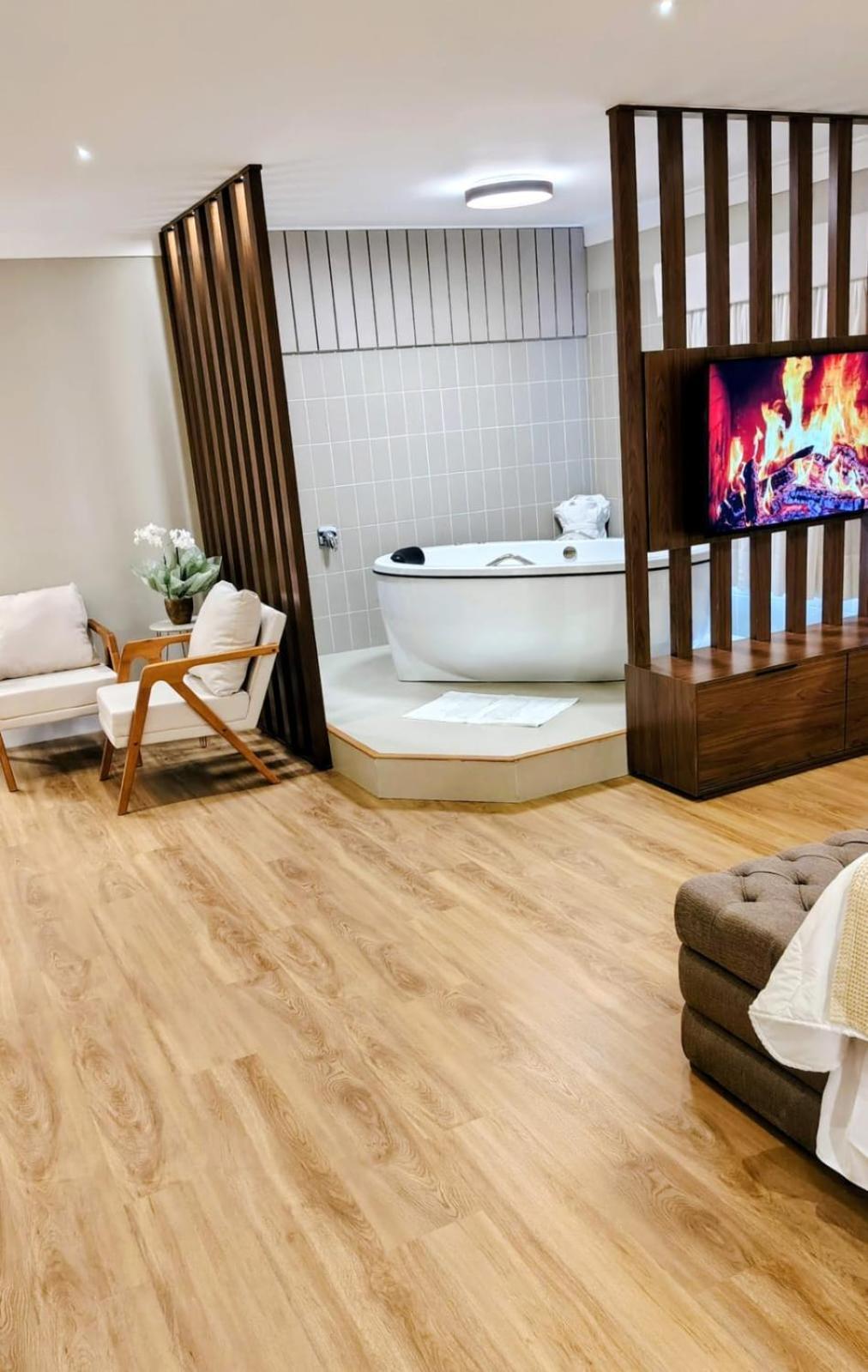 Quarto duplo Máster com Hidromassagem