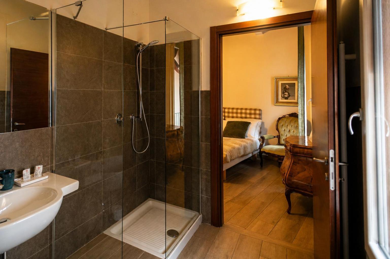 Deluxe Double Room Shower