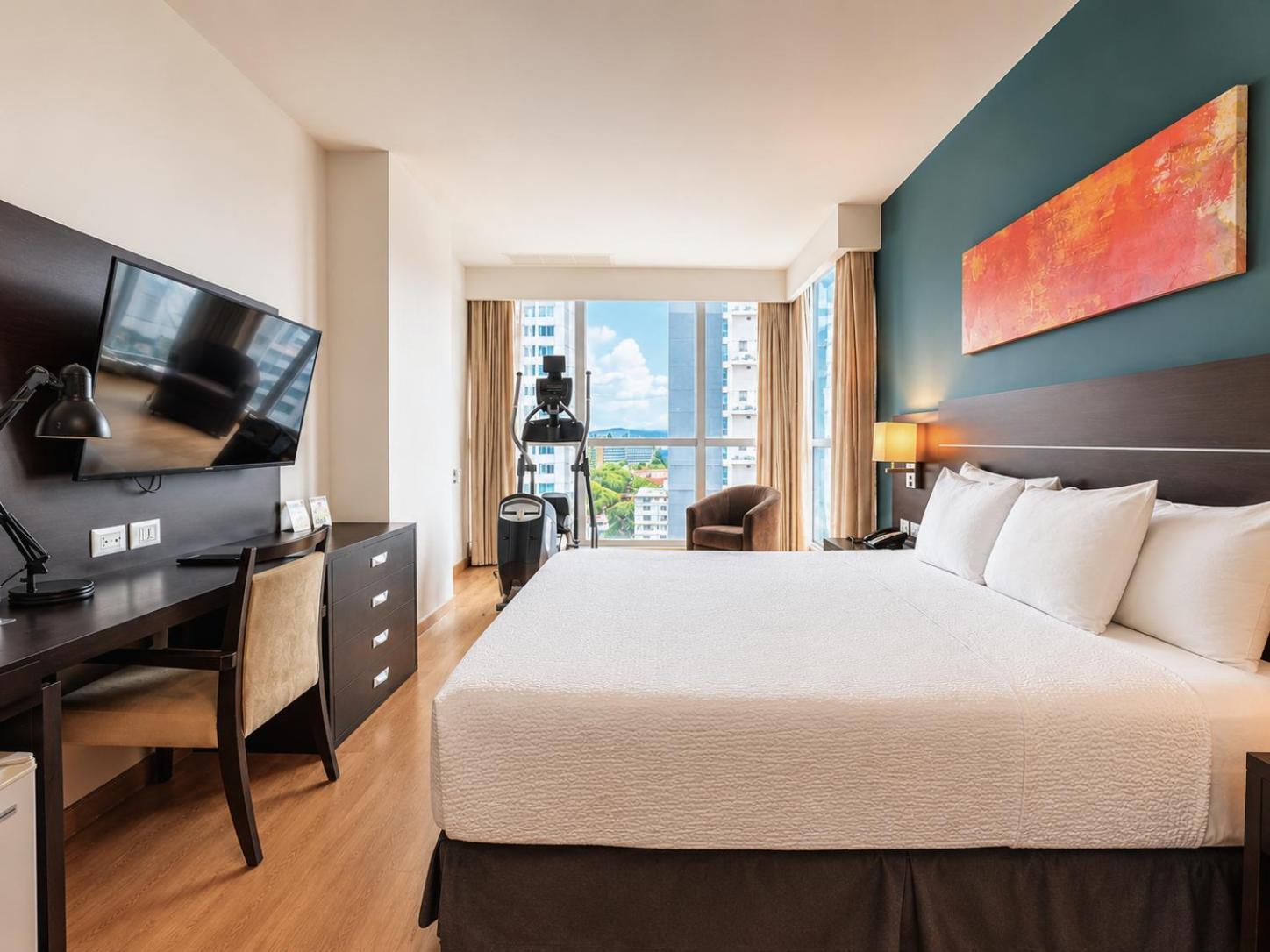 Deluxe Fitness King Room