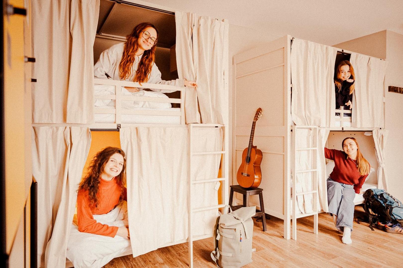 Bed 4-Bed Female Dormitory Room