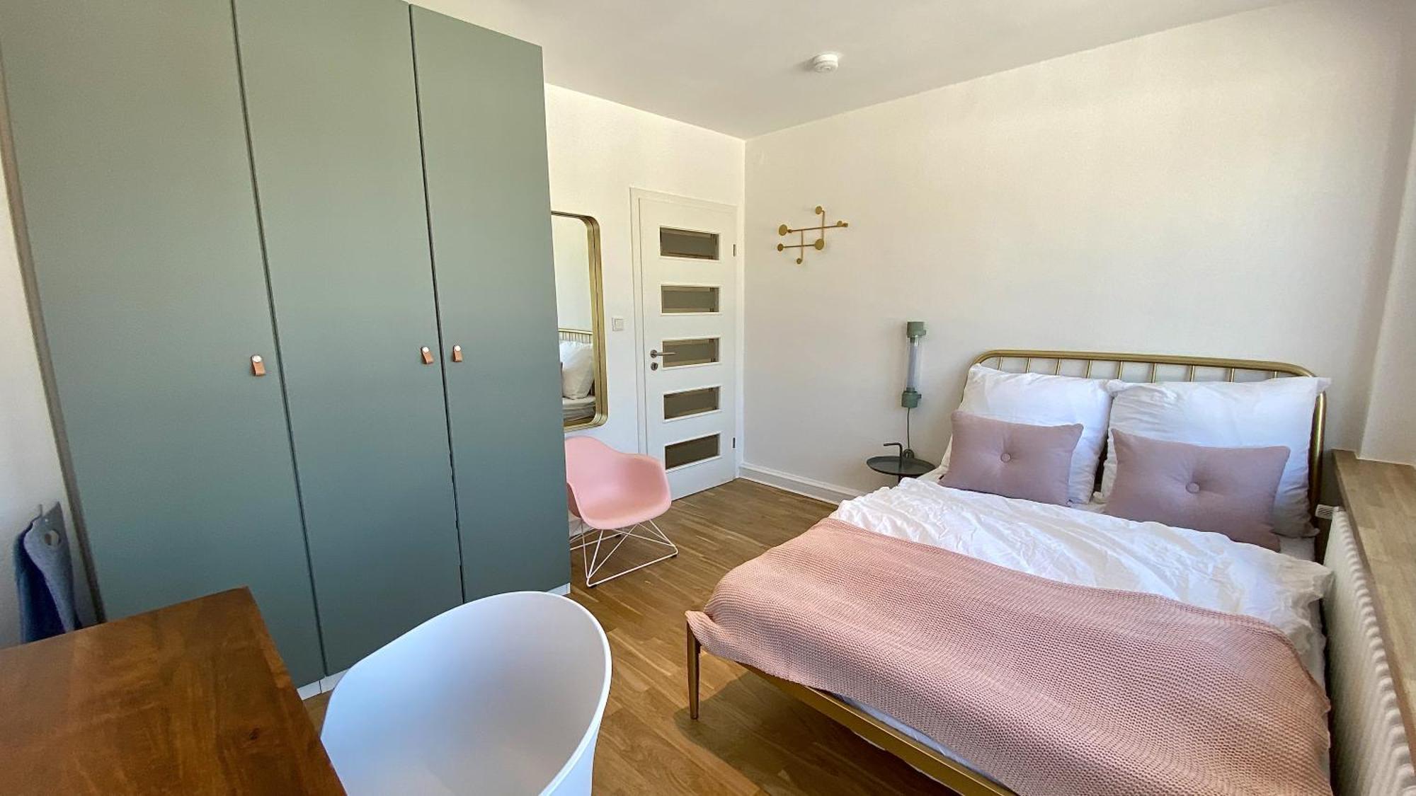 Doppelzimmer mit Gemeinschaftsbad