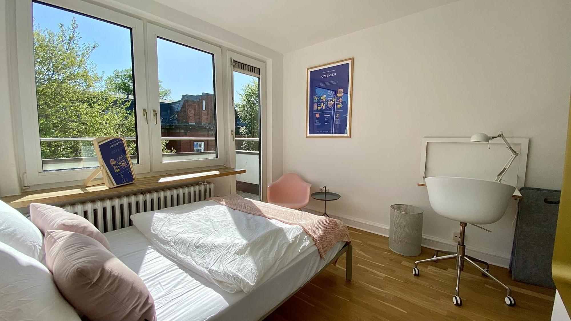 Doppelzimmer mit Gemeinschaftsbad