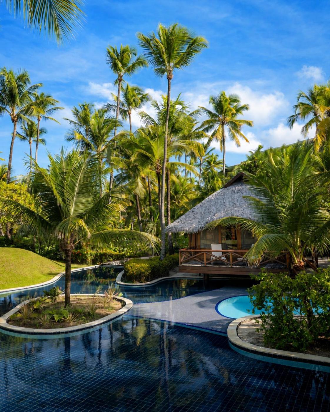 Bangalô com Acesso à Piscina