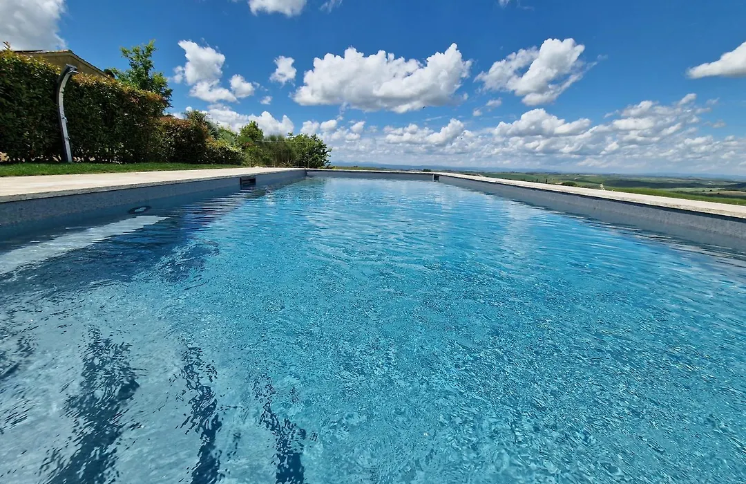 Villa I Cipressini privata lusso piscina riscaldata spa palestra Toscana-1