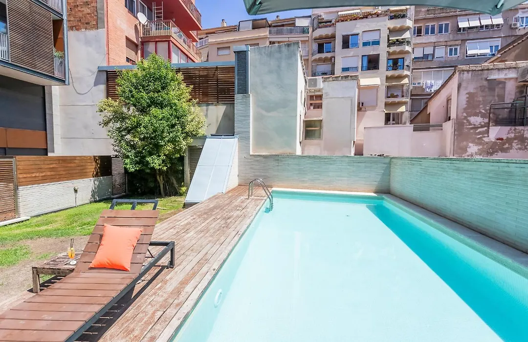 My Space Barcelona Pool Garden Apartments-1