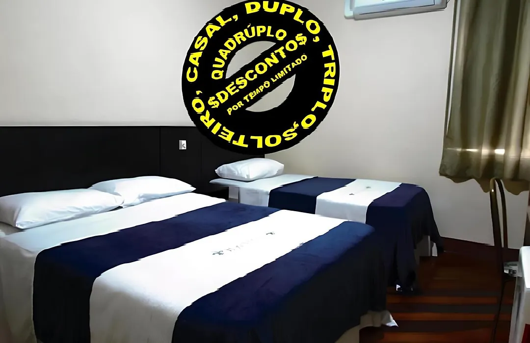 Hotel Minho - Pertinho do Metrô, Rua 25 de Março, Brás e Bom Retiro - Café da Manhã Incluso - Estacionamento em Frente-1