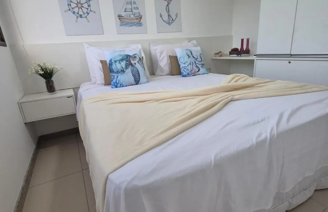 Aconchegante Flat em condomínio na beira mar de Muro Alto - Malawi Beach Resort-1