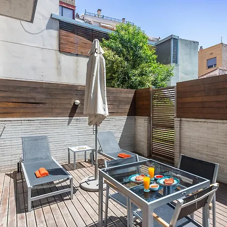 My Space Barcelona Pool Garden Apartments-3