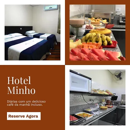 Hotel Minho - Pertinho do Metrô, Rua 25 de Março, Brás e Bom Retiro - Café da Manhã Incluso - Estacionamento em Frente-2