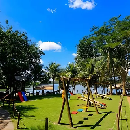 Pontal do Lago Flat Residence, aproveite dias incríveis em família às margens do lago Corumbá-3