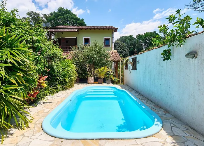 Casa Petunia Com Ar E Piscina Perto Do Centro Vila Paraty