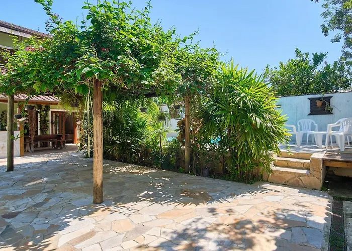 Casa Petunia Com Ar E Piscina Perto Do Centro Vila Paraty