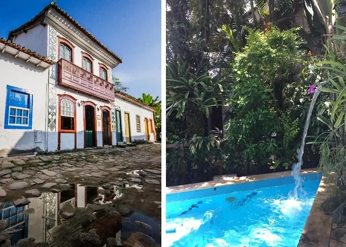 Pousada Arte Colonial - Casarão Histórico do Séc XVIII - Lancha Própria Paraty