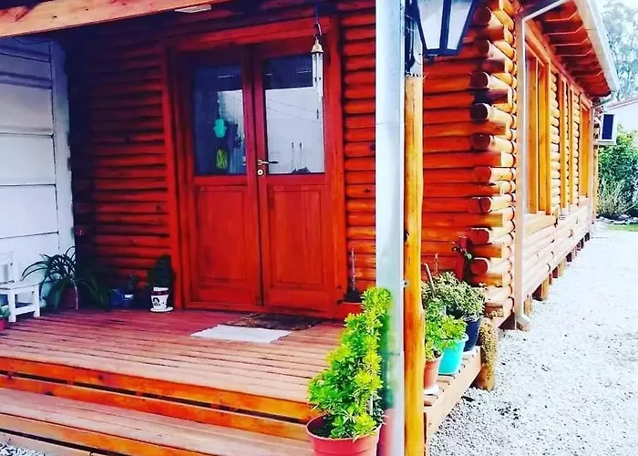 La casa del arbol cabaña de troncos Tandil