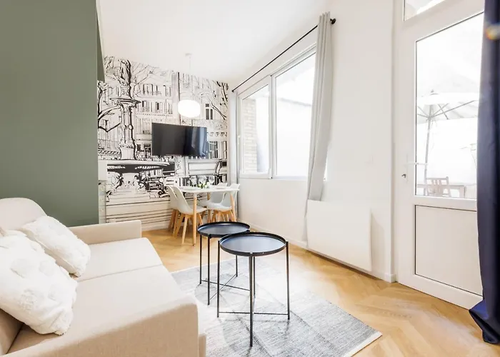 Appartement Moderne 1Br-4P - Guy Moquet París