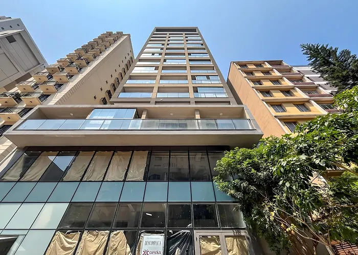 Belint Bela Cintra: A 5 Minutos Da Paulista Com Piscina No Rooftop São Paulo