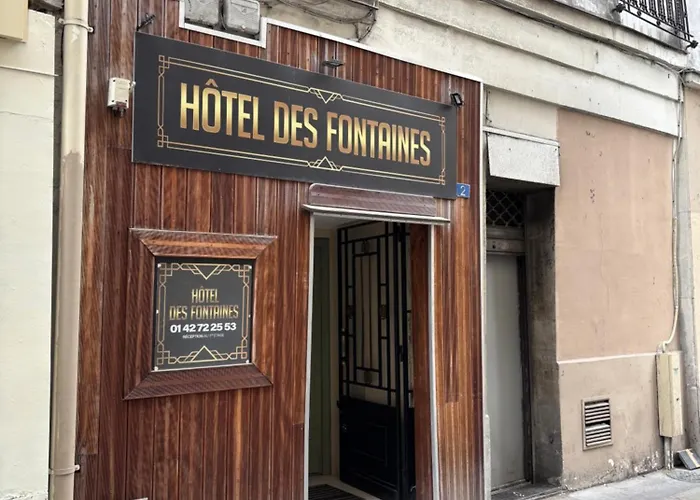Hotel Des Fontaines París