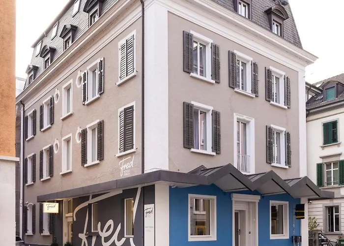 Fred Guest House Hauptbahnhof - Self Check-In Zúrich