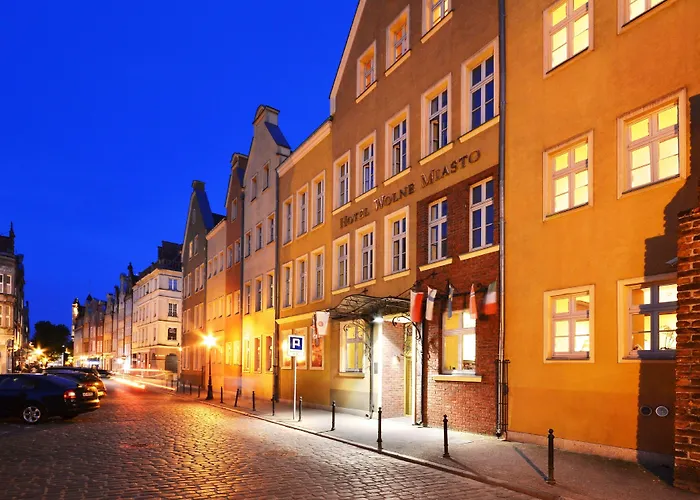 Hotel Wolne Miasto Old Town Danzica