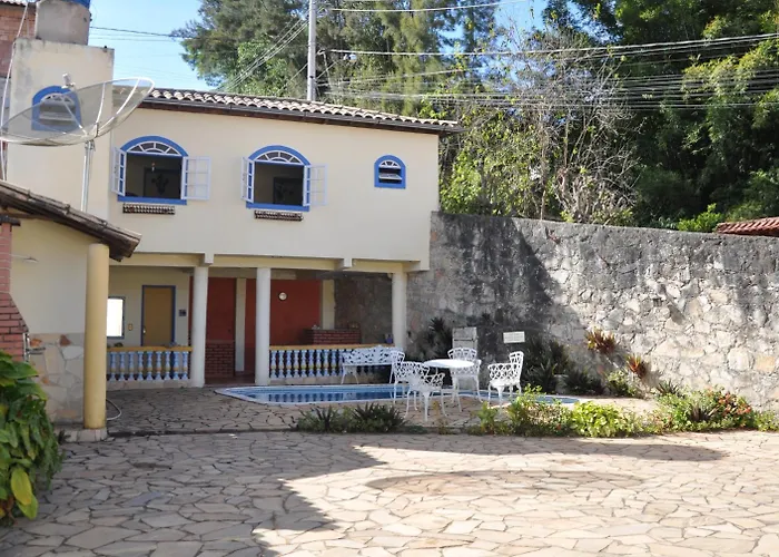 Pousada Caminho do Trem - Piscina em manutenção Tiradentes