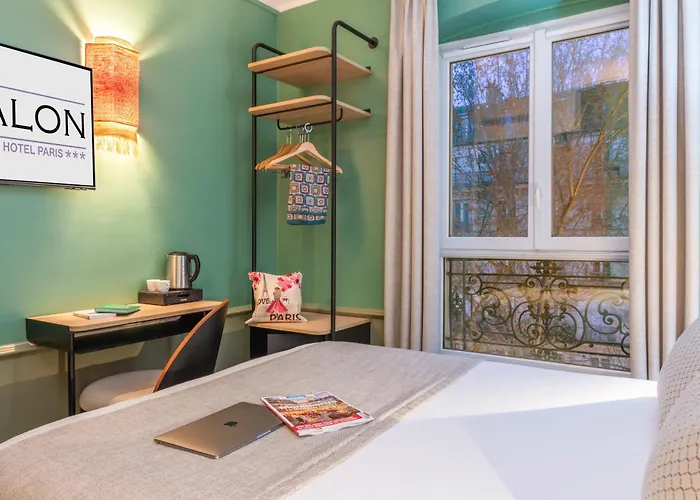 Appart Hotel Avalon Paris Gare Du Nord Parigi