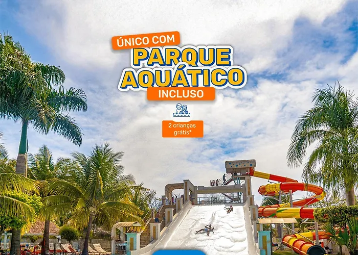 diRoma Lacqua V direto com o Grupo diRoma com acesso ao Acqua Park e Café da manhã Caldas Novas