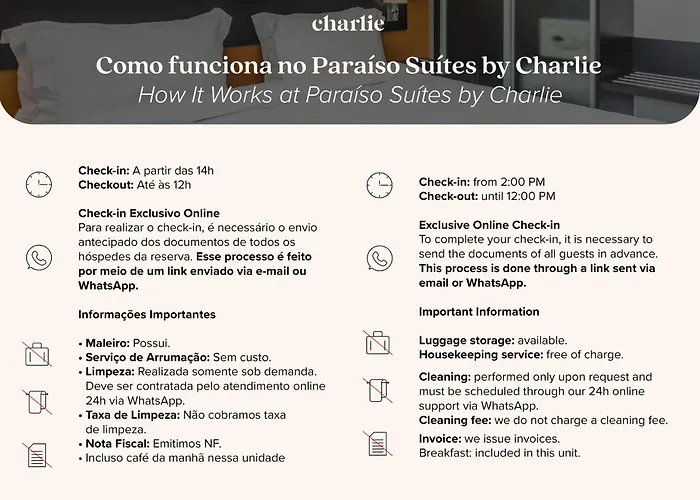 Paraíso Suítes by Charlie São Paulo