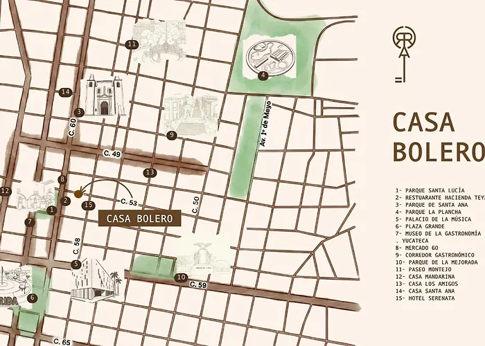 Casa Bolero Santa Lucía with Parking by Cercana Mérida