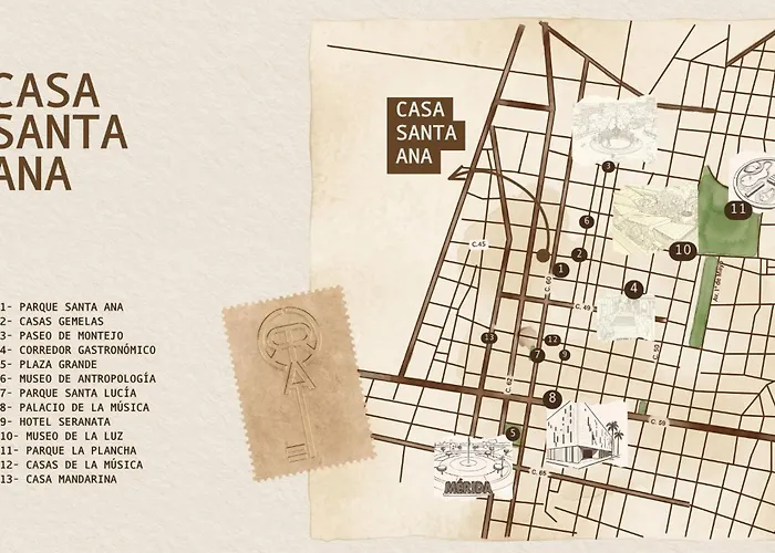 Casa Santa Ana Centro Mérida