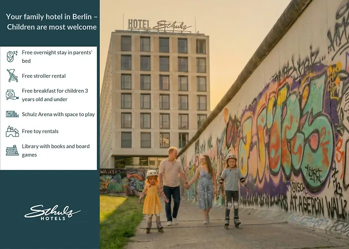 Schulz Hotel Berlin Wall At The East Side Gallery