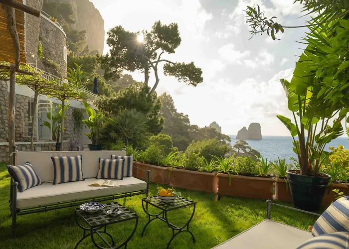 Tenuta Saracena Capri, Private Beach Front Estate With Panoramic Pool