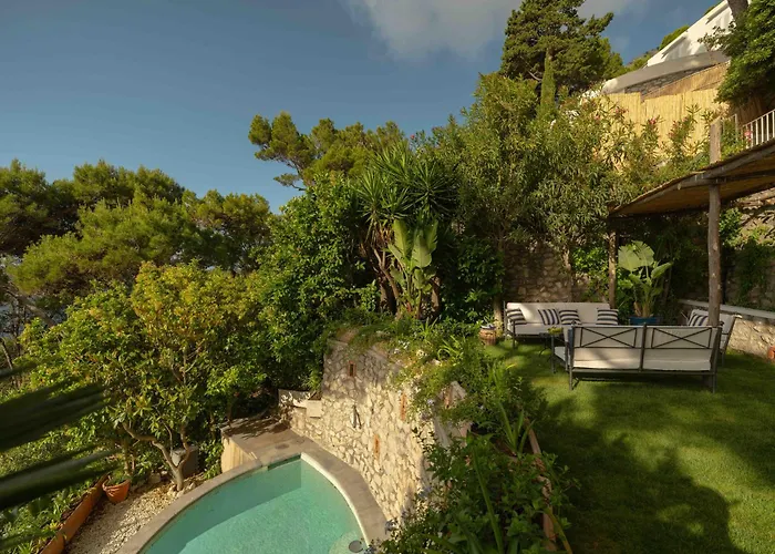 Tenuta Saracena Capri, Private Beach Front Estate With Panoramic Pool