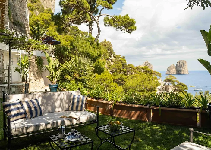 Tenuta Saracena Capri, Private Beach Front Estate With Panoramic Pool