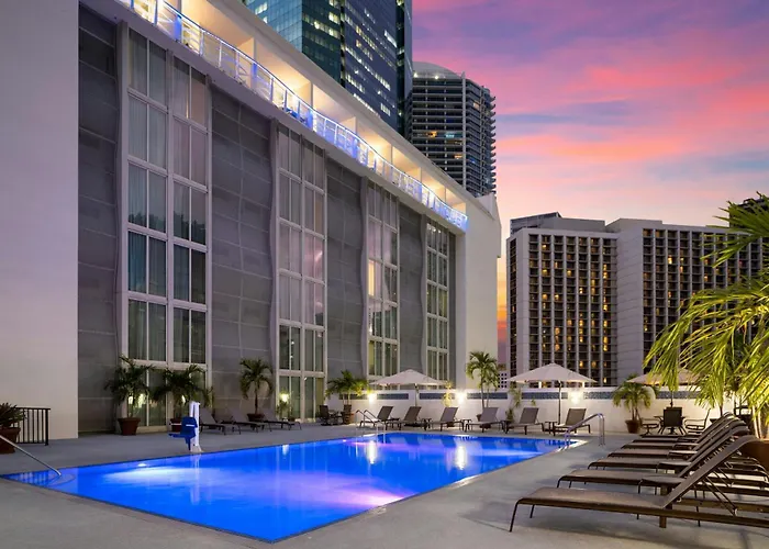 Hotel Courtyard Miami Downtown Brickell Area
