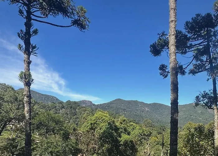Pousada Paraíso das Araucárias Vista para as montanhas Monte Verde 